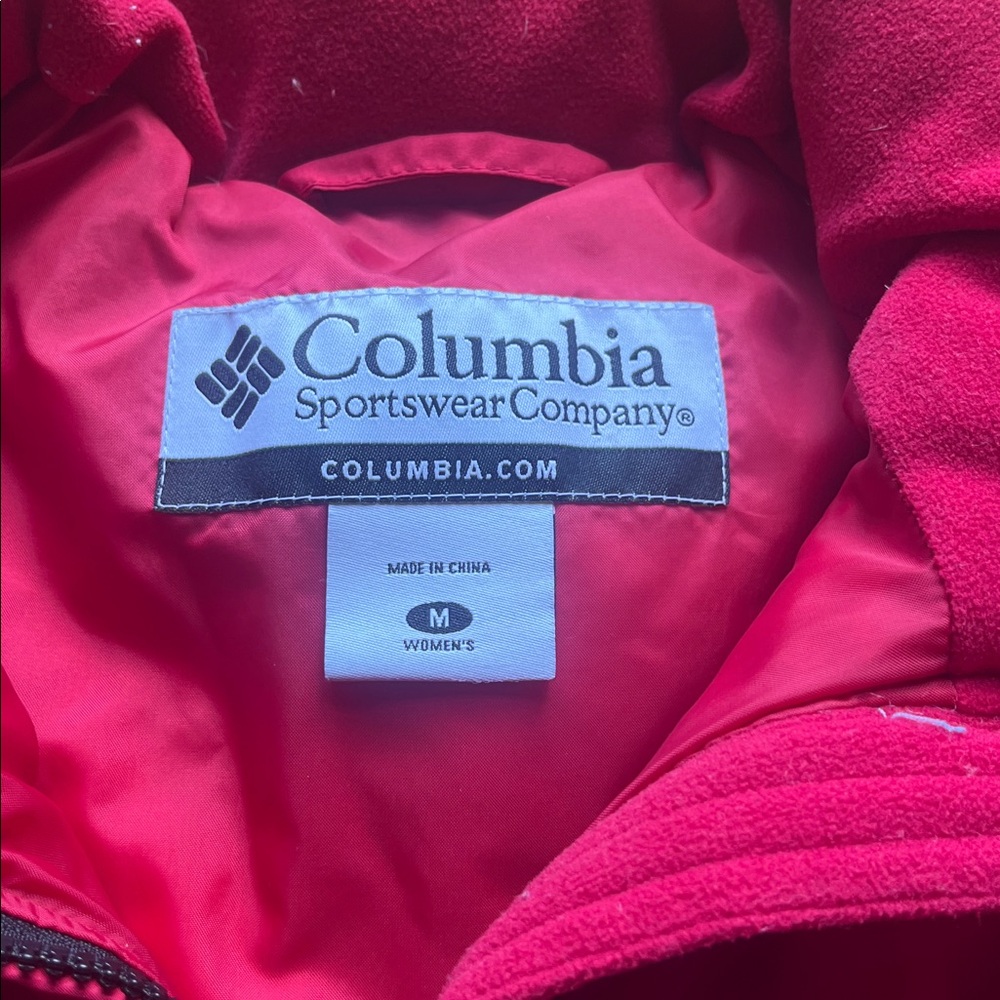 Columbia Women's Vibrant Pink Fleece Jacket